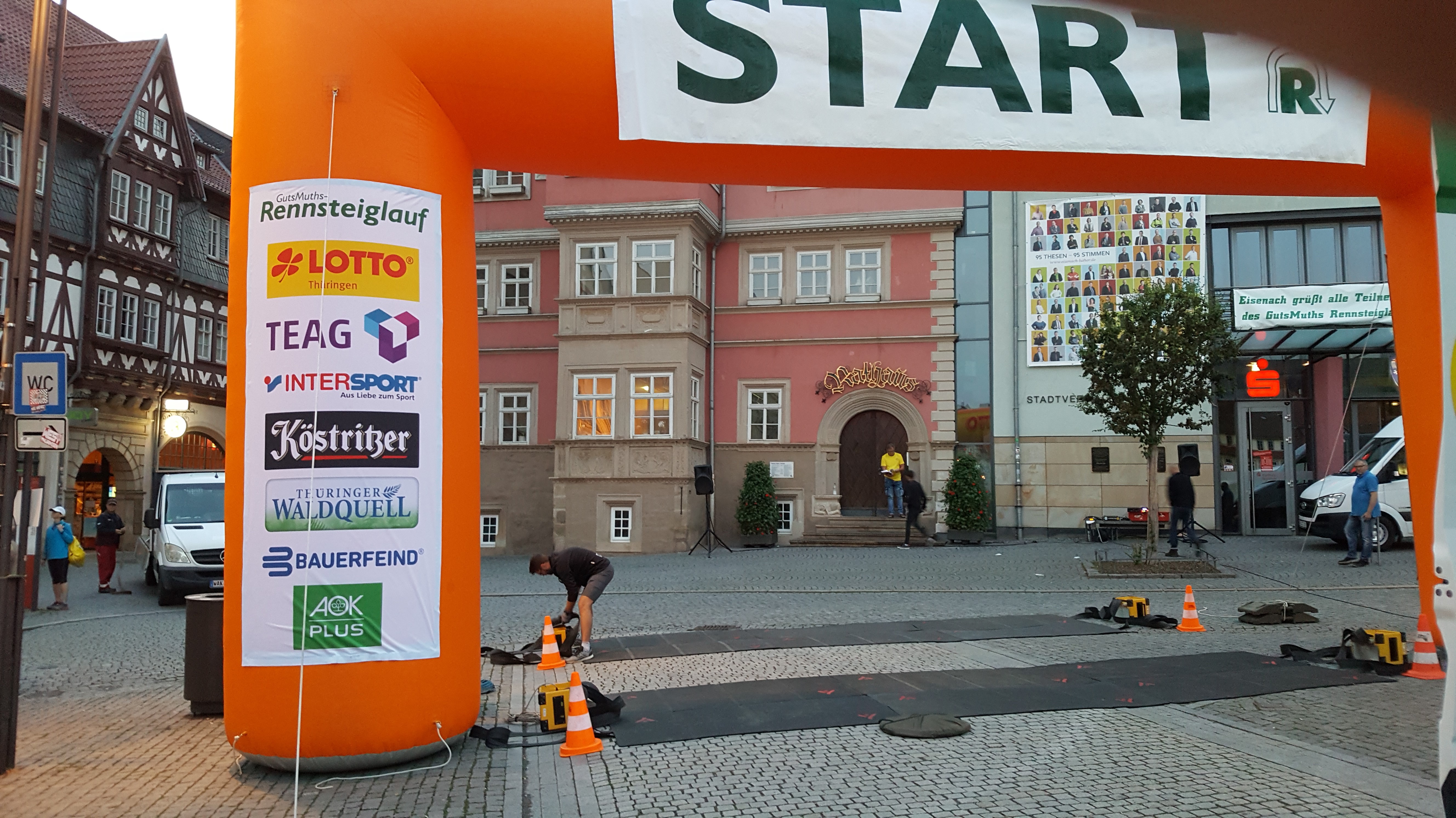 Eisenach 1Std vorm Start